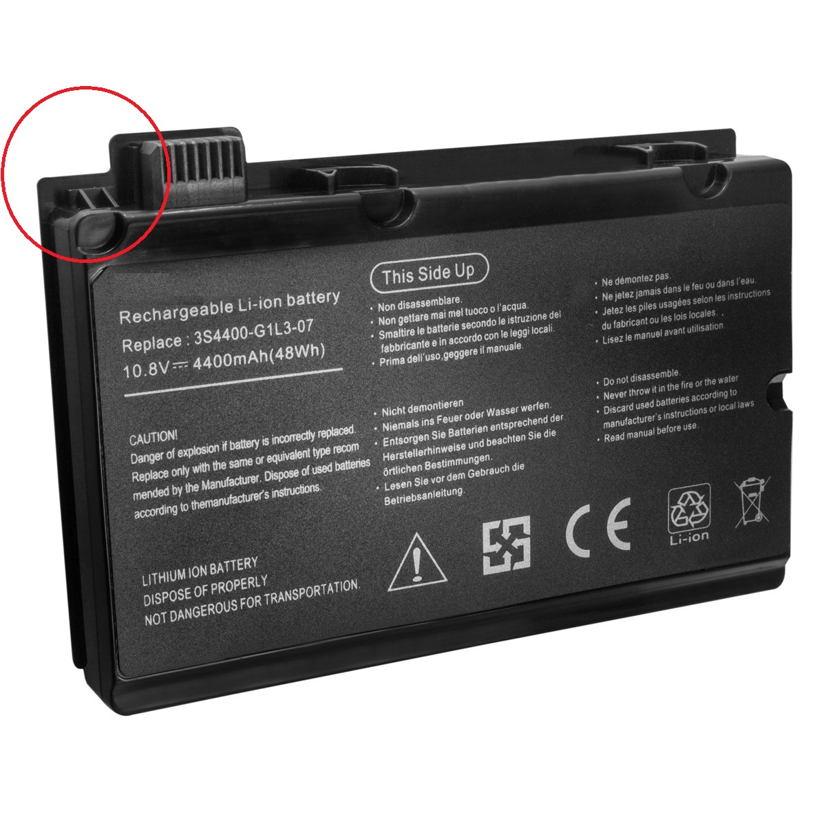 CREATOR: gd-jpeg v1.0 (using IJG JPEG v62), quality = 90 Батерия за лаптоп FUJITSU Siemens Amilo L7300, 3S3600-S1A1-07 - Изображение 1