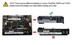 Батерия за лаптоп LENOVO ThinkPad Ultrabook T460s, 01AV405 - Изображение 2