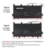 Батерия за лаптоп ASUS C423NA, C21N1808 - Изображение 2