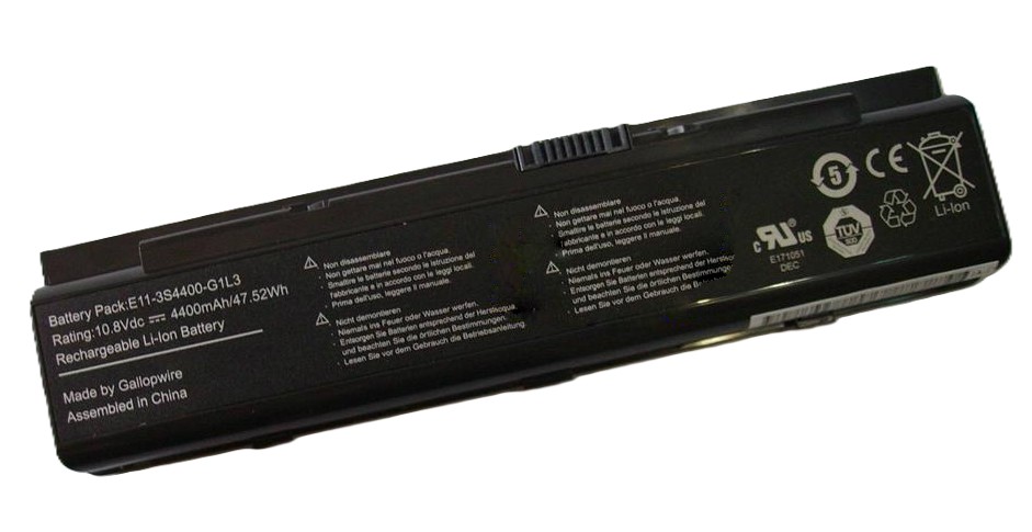 E11-3S4400-G1L3 Батерия за лаптоп FUJITSU Uniwill E11 Series, HASEE E11-3S2200-B1B1 - Изображение 1