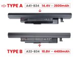 Батерия за лаптоп HAIER Medion Akoya S4213, A41-B34 - Изображение 2
