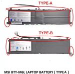 Батерия за лаптоп MSI GS65, BTY-M6L - Изображение 2