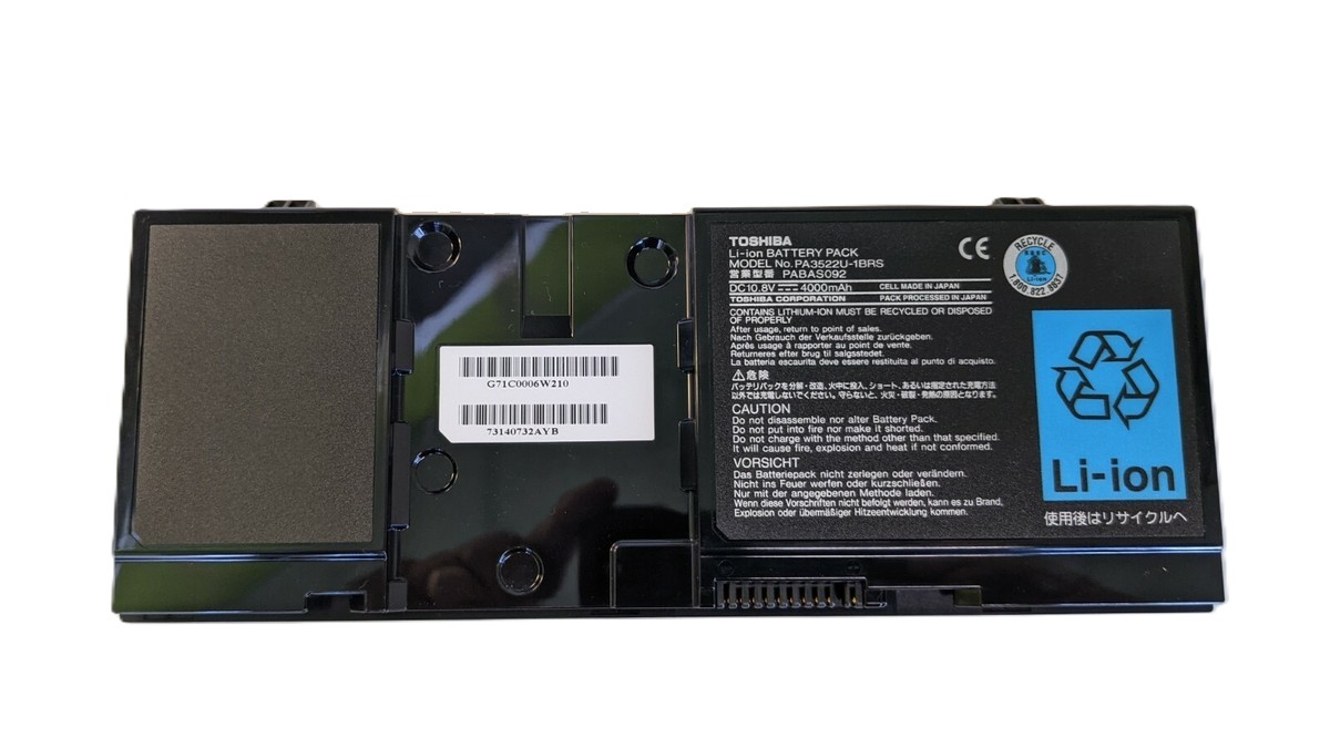 s-l1200 Батерия за лаптоп TOSHIBA Portege R400-100 Tablet PC, PA3522U-1BAS - Изображение 1