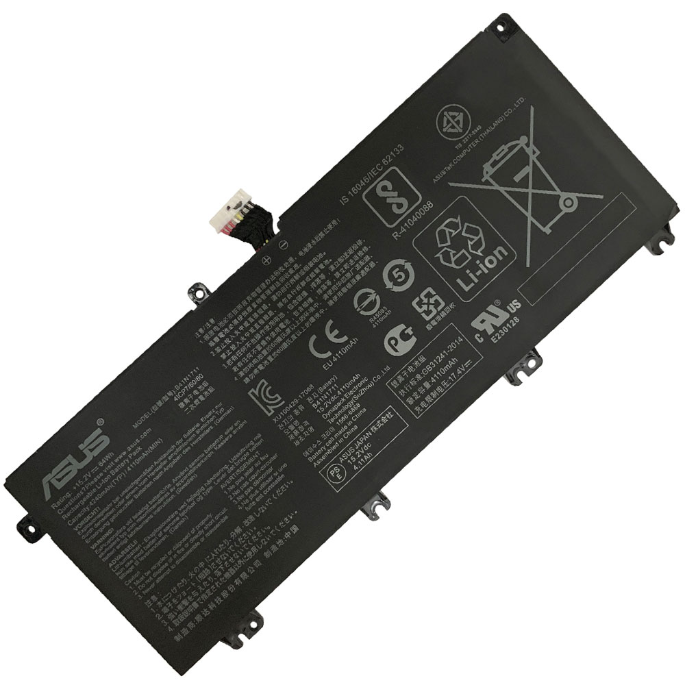 115202320855-10 Батерия за лаптоп ASUS ROG Strix FX503VD, B41N1711(Short Cable) - Изображение 1