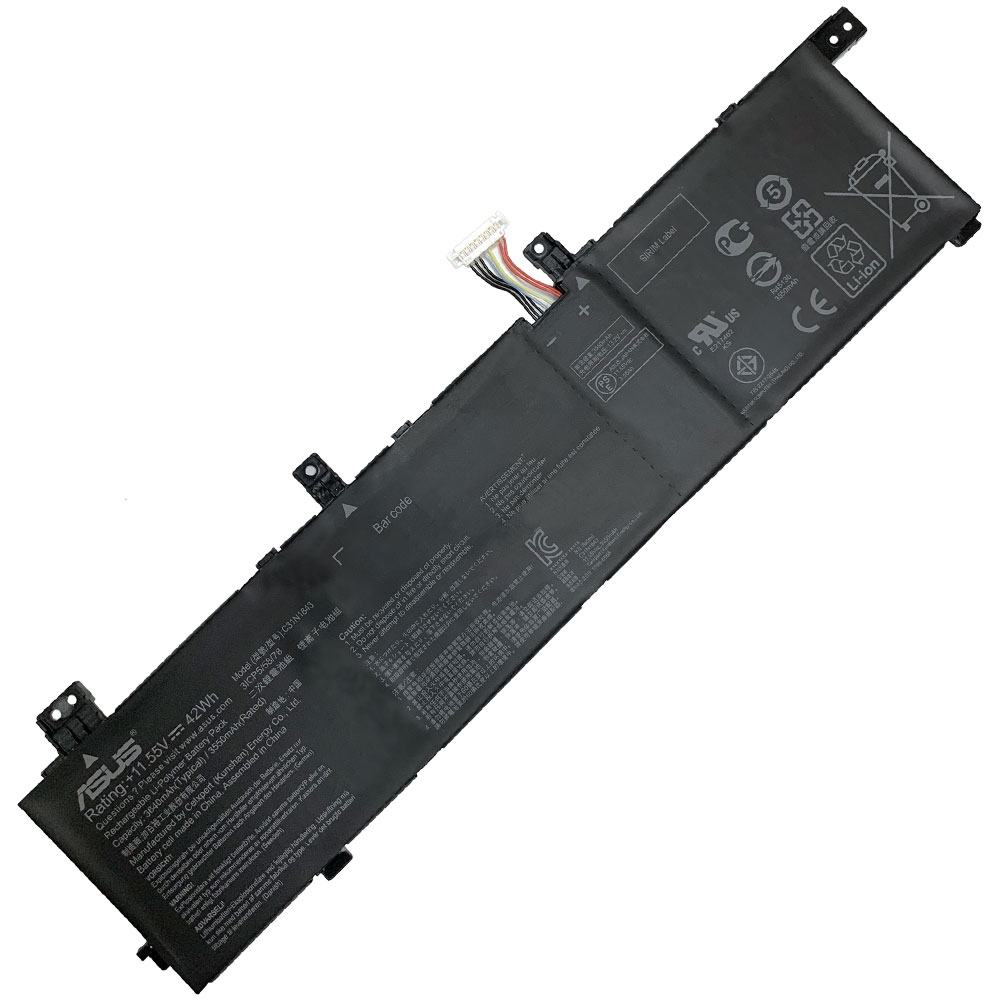116202021811-193 Батерия за лаптоп ASUS VivoBook S14 S432FA, C31N1843 - Изображение 1