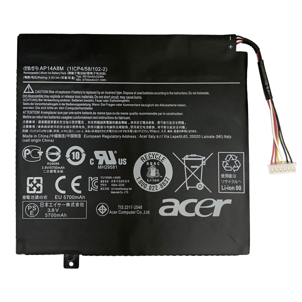 116202035402-196 Батерия за лаптоп ACER Swift 10 SW5-011, AP14A8M - Изображение 1