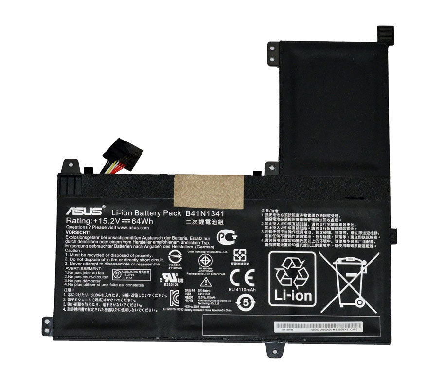2016070205731-96 Батерия за лаптоп ASUS Q502L, B41N1341 - Изображение 1