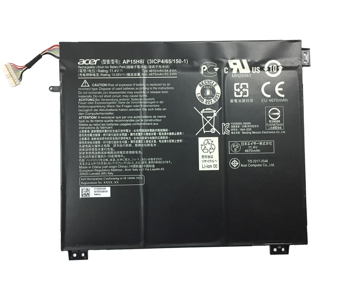 20161013180252-6 Батерия за лаптоп ACER Aspire One Cloudbook 14 AO1, AP15H8I - Изображение 1