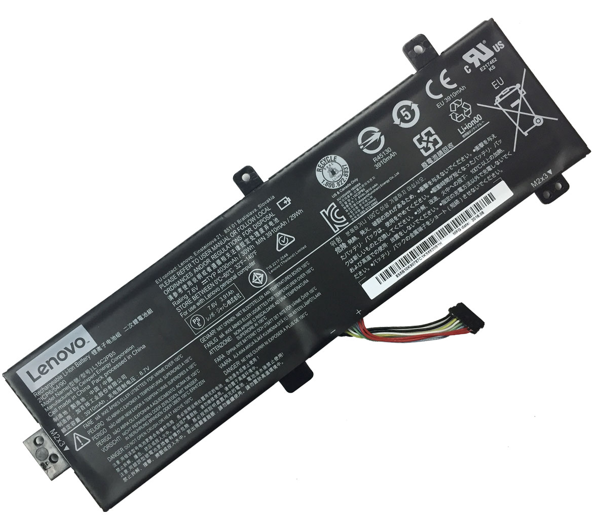 20170125233321-3 Батерия за лаптоп LENOVO IdeaPad 310-15ISK, L15M2PB5 30Wh - Изображение 1