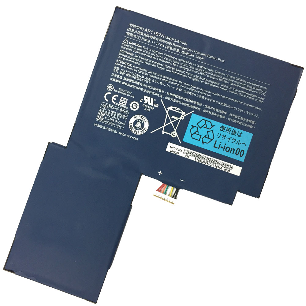 2017061645307-12 Батерия за лаптоп ACER Iconia W500 Tablet PC, AP11B7H - Изображение 1