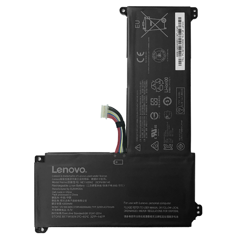 20181115943-6 Батерия за лаптоп LENOVO IdeaPad 110s-11ibr, NE116BW2 - Изображение 1