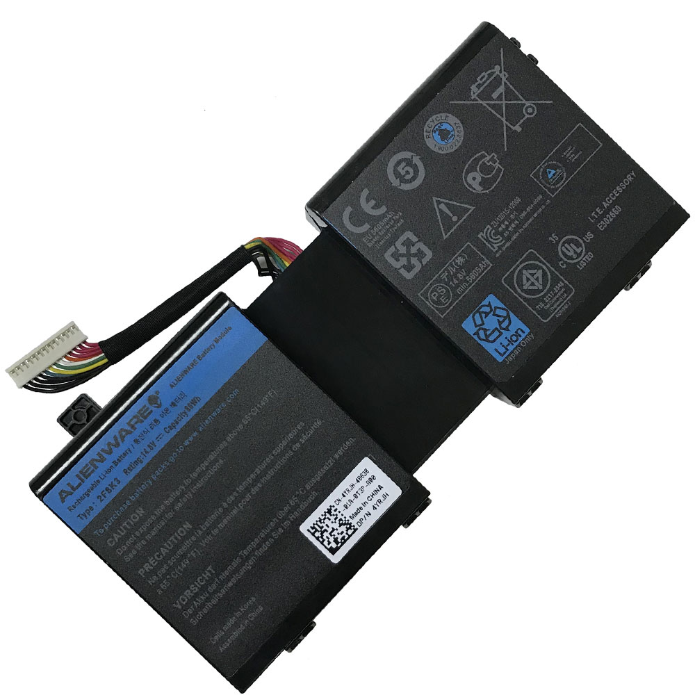 201827143314-3 Батерия за лаптоп DELL Alienware M18X, 2F8K3 - Изображение 1