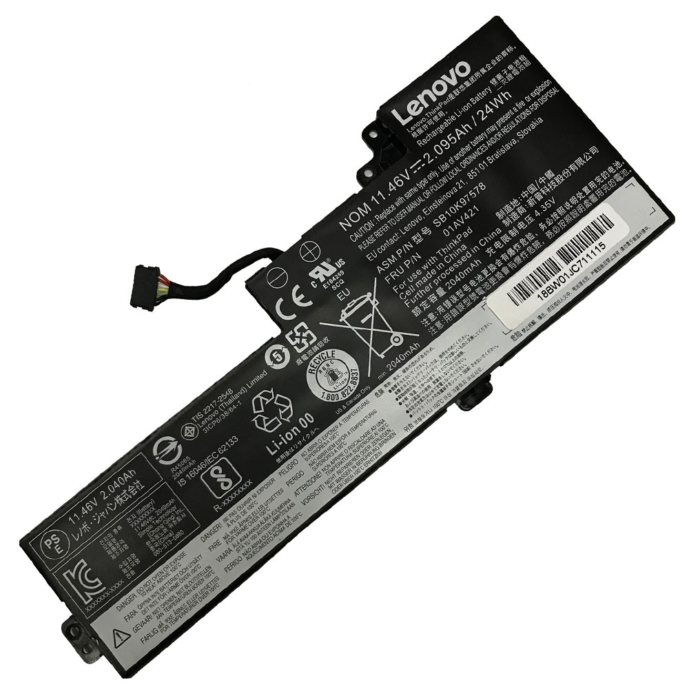 201827221855-10 Батерия за лаптоп LENOVO ThinkPad T470 Series, 01AV489 - Изображение 1