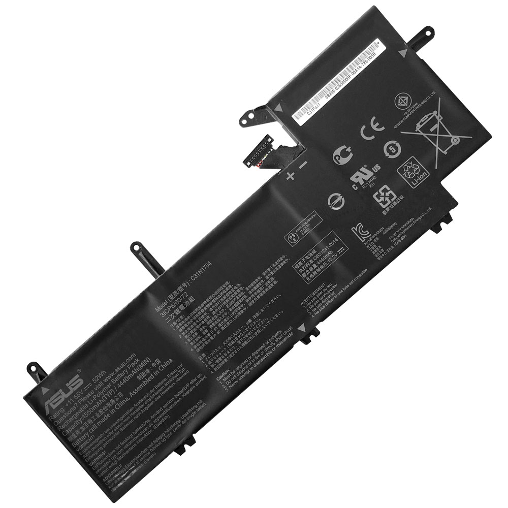 201893231719-8 Батерия за лаптоп ASUS ZenBook UX561UD, C31N1704 - Изображение 1