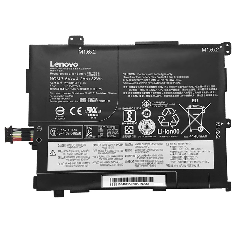 2019519220407-13 Батерия за лаптоп LENOVO Thinkpad 10 2nd, 00HW016 - Изображение 1
