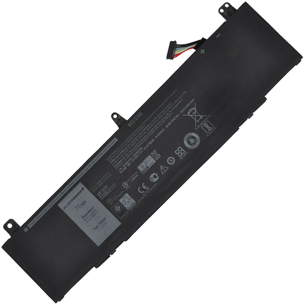 2252022100114-122 Батерия за лаптоп DELL Alienware 13 R3, TDW5P - Изображение 1