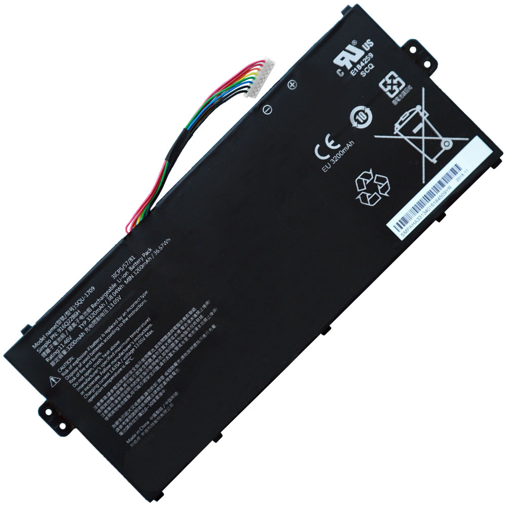 25202245412-93 Батерия за лаптоп HASEE SQU-1709, 3ICP5/57/81 - Изображение 1