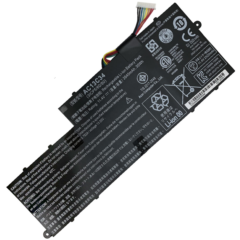 313202271313-151 Батерия за лаптоп ACER Aspire V5-122P Series, AC13C34 - Изображение 1