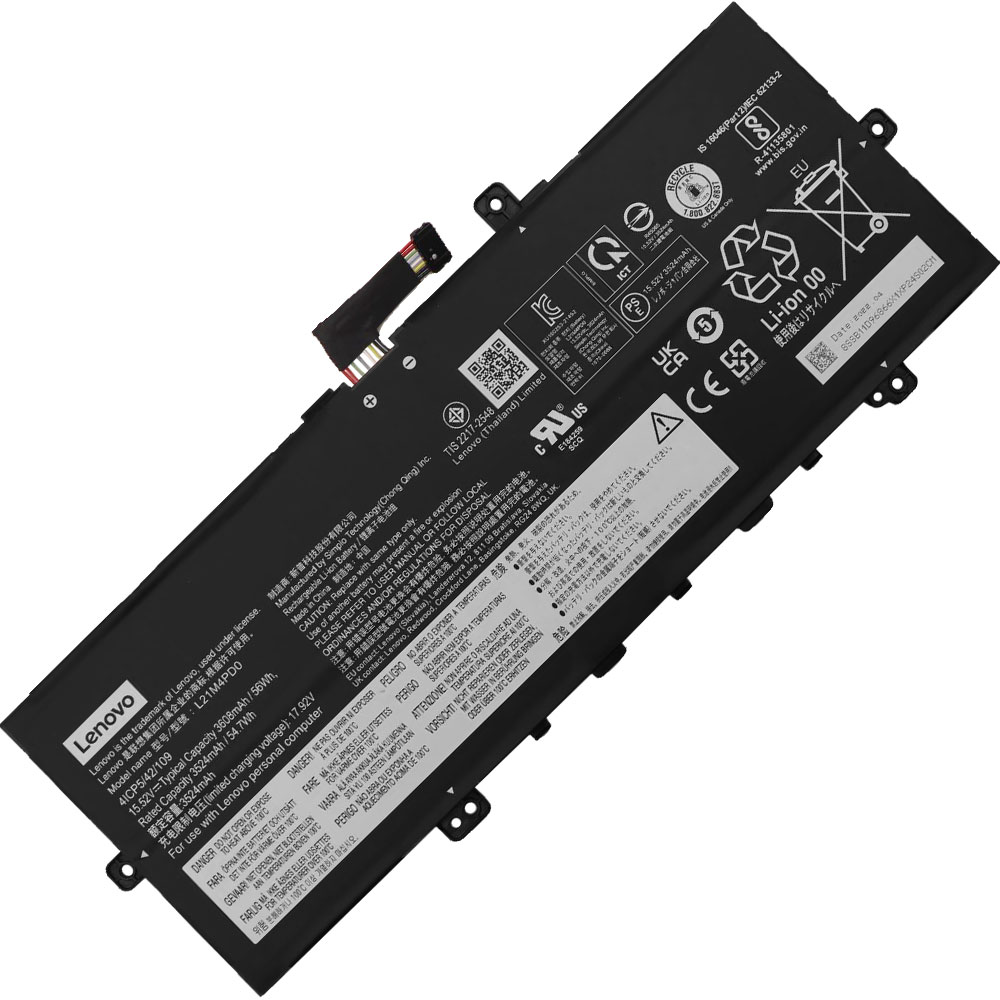 514202330155-54 Батерия за лаптоп LENOVO ThinkBook 13s G4, L21M4PD0 - Изображение 1