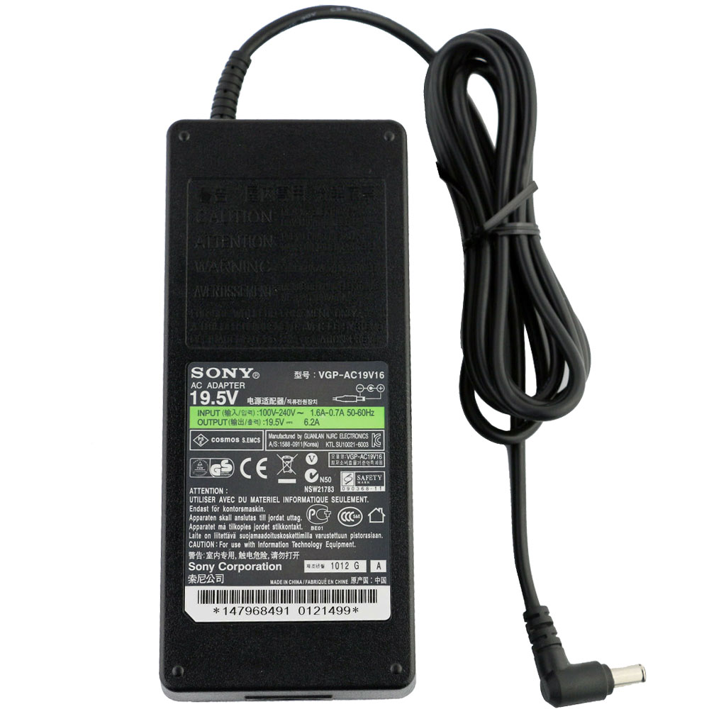 8272022105034-268 Зарядно за лаптоп SONY VAIO PCG-FR, VGP-AC19V16 - Изображение 1