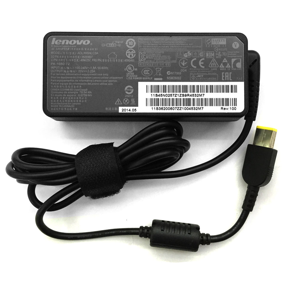 99202293403-335 Зарядно за лаптоп LENOVO Thinkpad T440p, ADLX65NLC3A - Изображение 1
