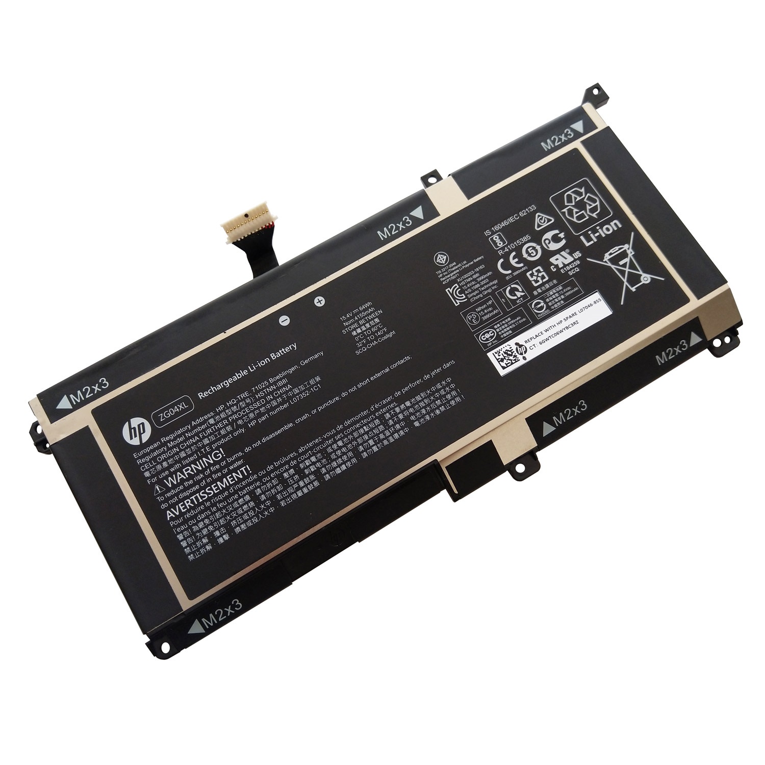 HP-ZBook-Studio-G5-ZG04XL-9 Батерия за лаптоп HP EliteBook 1050 G1 series, ZG06XL - Изображение 1