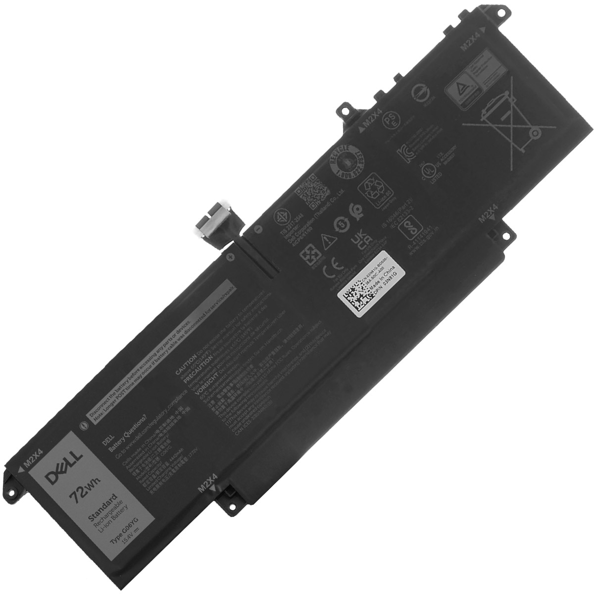 DELL-G06YG3N81G-1774447138 Батерия за лаптоп DELL Precision 5480, G06YG - Изображение 1