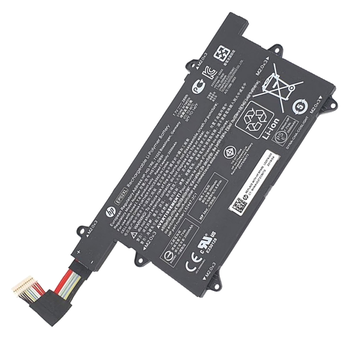 HP-COMPAQ-EP02XLDB9I-1774444424 Батерия за лаптоп HP EP02028XL-PL battery, EP02XL - Изображение 1
