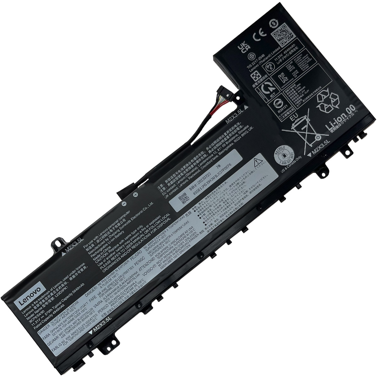 LENOVO-L23D3PK1L23M3PK1L23X3PK1-1774438014 Батерия за лаптоп LENOVO IdeaPad Slim 5 14IMH9(83DA), L23B3PK1 - Изображение 1
